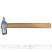 Молоток слесарный, 400 г, круглый боек, деревянная рукоятка Россия