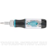 Отвертка реверсивная с телескопическим магнитным стержнем, 16 шт, S2 GROSS