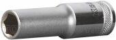 Головка торцовая удлиненная хромосатинированная 1/2"-17мм, KRAFTOOL 27807-17