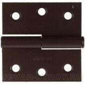 Петля дверная STAYER MASTER 37613-100-3R разъемная, цвет коричневый, правая, 100 мм