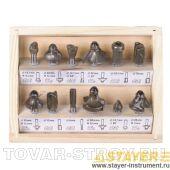 Набор STAYER 2992-H12 Фрезы по дереву, 12 шт