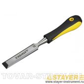 Стамеска STAYER 18205-20 PROFI с двухкомпонентной ручкой, 20 мм