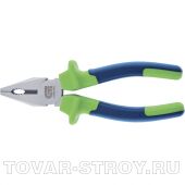 Плоскогубцы комбинированные, 200 мм, двухкомпонентные рукоятки СИБРТЕХ