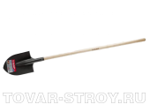 Лопата штыковая ЗУБР "Фаворит", черенок из ясеня (4-39501) 290х205х1440 мм