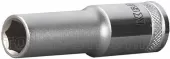 Головка торцовая удлиненная хромосатинированная 1/2"-13мм, KRAFTOOL 27807-13