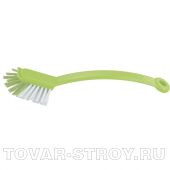 Щетка для посуды квадратная 240*65*21 мм , зеленая ELFE Light