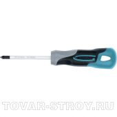 Отвертка PZ1 x 75 мм, S2, трехкомпонентная ручка GROSS