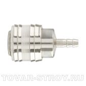 Муфта универсальная быстросъемная ("мама"), со штуцером "елка" под шланг 10 мм, 1 шт. STELS