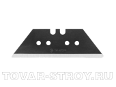 Лезвие вороненое трапециевидное (09717-24-10) ЗУБР тип А24