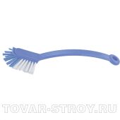 Щетка для посуды квадратная 240*65*21 мм, сиреневая ELFE Light
