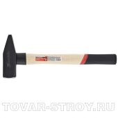 Молоток слесарный, 1500 г, квадратный боек, деревянная рукоятка MATRIX