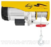 Тельфер электрический, 0,6/1,2 т, 1800 Вт высота 6/12 м DENZEL