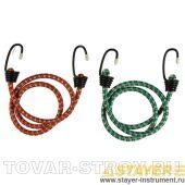 Шнур STAYER 40505-080 резиновый крепежный, со стальными крюками, 80 смх2 шт