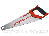 Ножовка ЗУБР МОЛНИЯ-7, унив. зуб, рез вдоль и поперек (1537-40) 400 мм