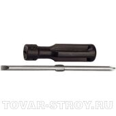 Набор STAYER 2515 Отвертка 2-в-1 с двухсторонним стержнем, PH №2 , SL 6мм, 70мм