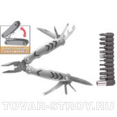 Инструмент многофункциональный STAYER PROFESSIONAL, артикул 22852_z01 силовая модель, с битами, 12 в 1
