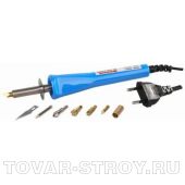 Прибор STAYER 45221, для выжигания, пайки, резки с набором насадок, 7шт
