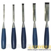 Стамеска STAYER 1820-38 MASTER с пластмассовой ручкой, 38 мм