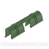 Универсальные зажимы для крепления к каркасу парника d12мм, 20 шт/уп, зеленые PALISAD
