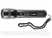 Фонарь ЗУБР 3 Вт, 1 сверхъяркий светодиод, черный, 3ААА 56202
