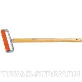 Валик для гипсокартона, 150 мм, игольчатый, деревянная ручка 500 мм MTX