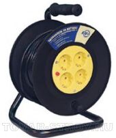 Катушка переносная с проводом ПВС 3х1.5 (30м)