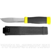 Нож STAYER PROFI 47630, туристический, пластиковые ножны, лезвие-110мм