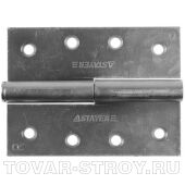Петля дверная STAYER MASTER 37613-100-1L разъемная, цвет белый цинк, левая, 100 мм