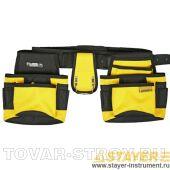 Пояс STAYER 38612 для инструментов, нейлоновый, 18 карманов