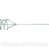 Миксер из оцинкованной стали, D 120 мм, L 570 мм, для красок и штукатурных смесей СИБРТЕХ