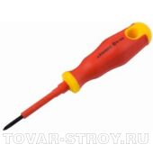 Диэлектрическая отвертка STAYER 25142-2-10, до 1000Вт, PH № 2 х 100 мм