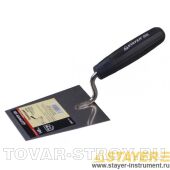 Кельма STAYER 08291-14 PROFI, трапеция, нержавеющее полотно, 2-х компонентная рукоятка, 140 мм
