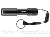 Фонарь ЗУБР, 1 яркий светодиод, черный, 1ААА, 56220-ВК