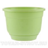 Горшок Флокс с поддоном, салатовый, 4,2 литра PALISAD