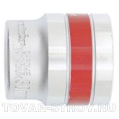 Головка торцевая, 30 мм, 6-гранная, CrV, под квадрат 1/2", хромированная MATRIX MASTER