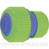 Муфта соединительная с переходом 1/2"-3/4", пластмассовая PALISAD