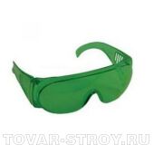 Очки STAYER STANDARD 11044 защитные, поликарбонатная монолинза с боковой вентиляцией, зеленые