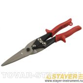 Ножницы STAYER 23185-29 по металлу, универсальные прямые, 290 мм