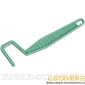 Ручка STAYER 0564-15 MASTER пластмассовая для мини-валиков, бюгель 6 мм, 35x150 мм