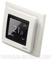 Терморегулятор DEVIreg Touch с комбинацией датчиков, белый