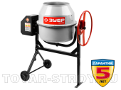 Бетоносмеситель ЗУБР (БС-120-600) 120 л, 600 Вт, 60 литров объём замеса