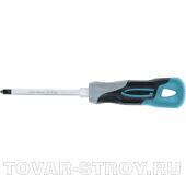 Отвертка PZ2 x 100 мм, S2, трехкомпонентная ручка GROSS
