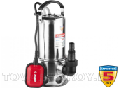 Насос дренажный универсальный ЗУБР, грязная и чистая вода (ЗНПГ-1100-С) 1100 Вт, 280 л/мин, напор 11 м, кабель 10 м, штуцер 1", 1 1/4", 1 1/2"