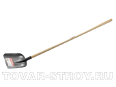 Лопата совковая ЗУБР "Фаворит", черенок из ясеня (4-39521) 270х230х1440 мм