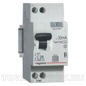 Дифф.автомат 1P+N 30mA/40А (Серия RX³)