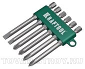 Сменные насадки KRAFTOOL 26061-H6 (6 предметов)