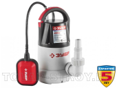 Насос дренажный погружной ЗУБР, для чистой воды (ЗНПЧ-250) 250 Вт, 110 л/мин, напор 6 м, кабель 7 м, штуцер 1"-1 1/4"-1 1/2"
