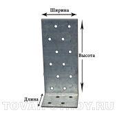 Крепежный анкерный уголок KUА 40x80x40x2