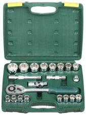 Набор KRAFTOOL Торцевые головки, 1/2", 22 предмета (27882-Н22) 22 предмета