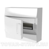 Бокс настенный ABB Mistral41 12М непрозрачная дверь с клеммным блоком